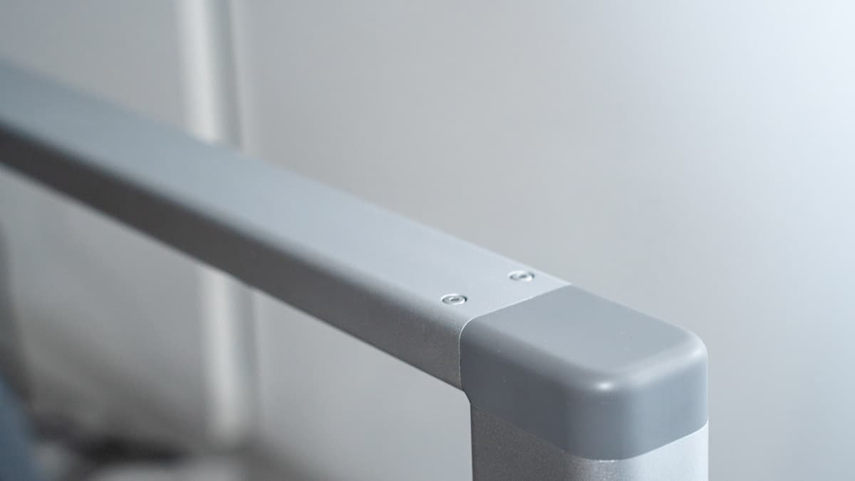 Precision steel linear rails and heavy-duty timing belt driving the Y-axis build plate